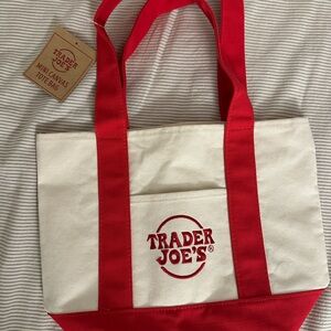 Trader Joe's Mini Canvas Tote Bag